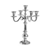 outlet soldes Côté Table Chandelier 5 Branches Esna Argenté En Aluminium 8