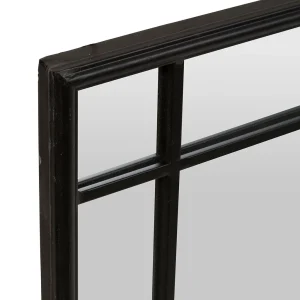 exclusivement disponibles Côté Table Miroir Osaka Noir En Fer, Mdf 7