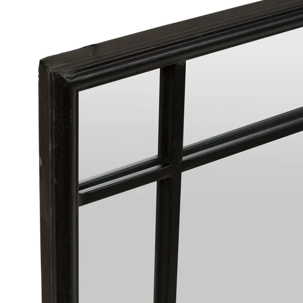 exclusivement disponibles Côté Table Miroir Osaka Noir En Fer, Mdf 3