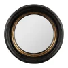 des prix incroyables Côté Table Miroir Rond Oeil De Sorciere Noir Et Doré D33cm – Aureol 7