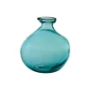 Côté Table Vase Gali Turquoise D16xh18cm Verre Recyclé luxe soldes 22