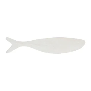 Côté Table Deco Poisson (lot De 2) Edoni Blanc En Papier Mache boutique en france 6