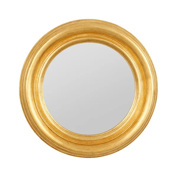 Côté Table Miroir Rond Doré D35cm – Drachma Nouvelle Collection 1