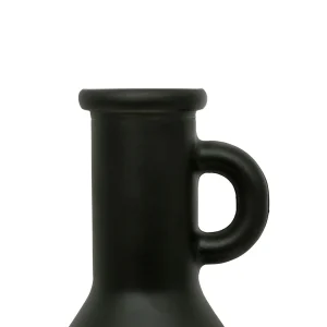 Côté Table Vase Bouteille Noir Mat En Verre Recyclé H50cm – Linol Les achats en ligne 10