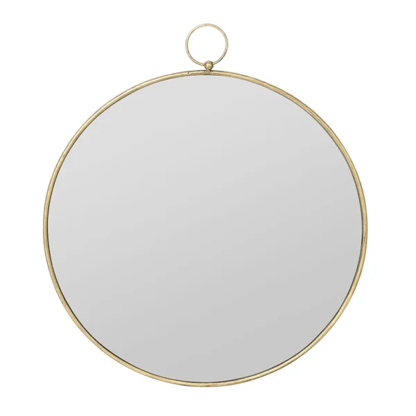 Les achats en ligne Côté Table Miroir Rond En Fer Doré – Dorhan 1