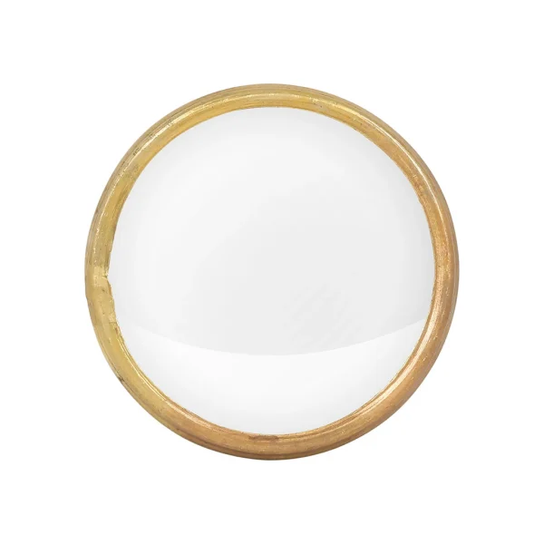 Couleurs variées Côté Table Miroir Convexe En Laiton Doré D11.5cm – Edman 1