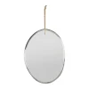 Côté Table Miroir Ovale 30x40cm En Jute – Padma des prix incroyables 13