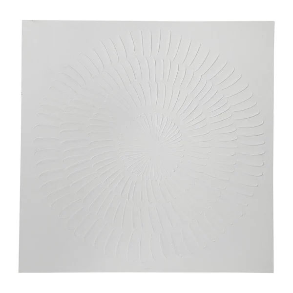 Côté Table Peinture-tableau Rayures Blanches 90x90cm excellent qulity 1