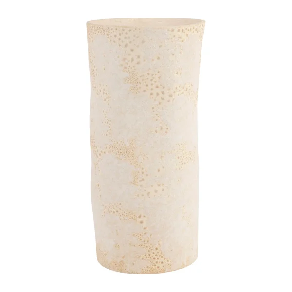 Côté Table Vase Blanc Cass2 11.5x12xh25.5cm Faience – Iktoum soldes 1