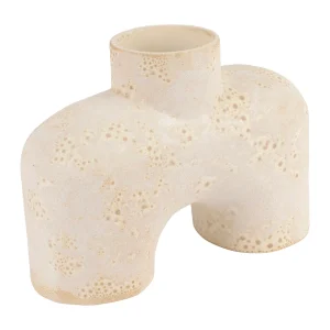 Côté Table Vase Blanc Cassé 20x8xh15cm En Faience – Iktoum garantie de qualité 10