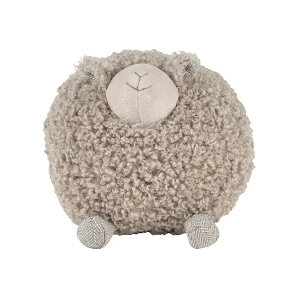 magasin en ligne france Jardin D’Ulysse Deco Mouton Shaggy Gris H20cm 1