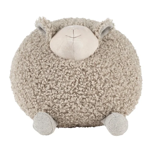 Boutique Jardin D’Ulysse Deco Mouton Shaggy Gris H30cm 1