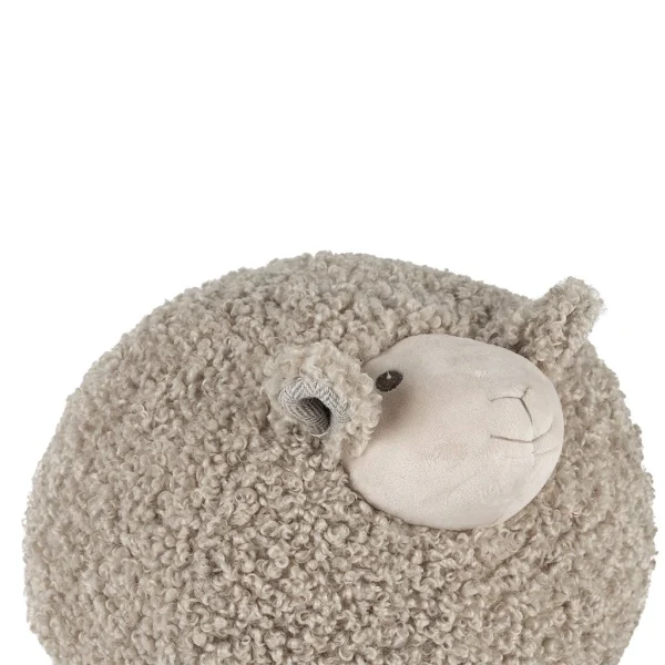 Boutique Jardin D’Ulysse Deco Mouton Shaggy Gris H30cm 4