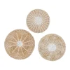 luxe soldes Jardin D’Ulysse Deco Murale (lot De 3) Un été A La Mer Naturel Et Blanc En Jonc De Mer 17