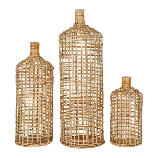 se précipiter pour acheter Jardin D’Ulysse Vases Paniers X3 En Rotin Naturel – Mon Hirondelle 1