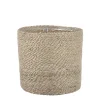 Mica Décorations Cache-pot Creme H20cm – Atlantic soldes pas cher 7