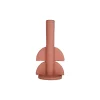 Pt’ Bougeoir Demi Bulles En Polyresine Terracotta D11xh22cm site pas cher 8