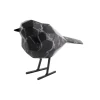 acheter en ligne Pt’ Statue Petit Oiseau En Polyresine Noir 7.5x17xh13.5cm 16