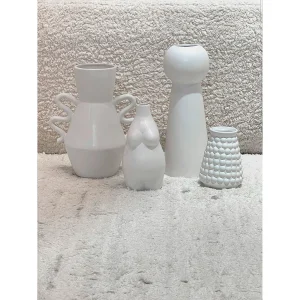 Opjet Vase Ceramique Point Blanc D10.1xh13cm site officiel 6