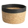 en ligne vente Gusta Panier De Rangement En Jute D30xh18cm Noir 19