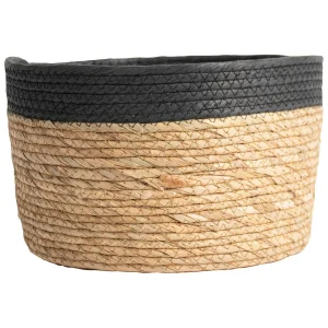 Gusta Panier De Rangement En Jute D30xh18cm Noir pas cher marque 6