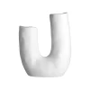 à prix réduits Gusta Vase En U 14.4×7.8xh17.6cm Blanc 8