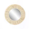 garantie de qualité Opjet Miroir Rond En Raphia Naturel D47cm – Efia 11