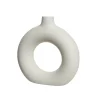 Retour Facile et Gratuit Kaemingk Vase Porcelaine Blanc D6.5xh21.5cm 17