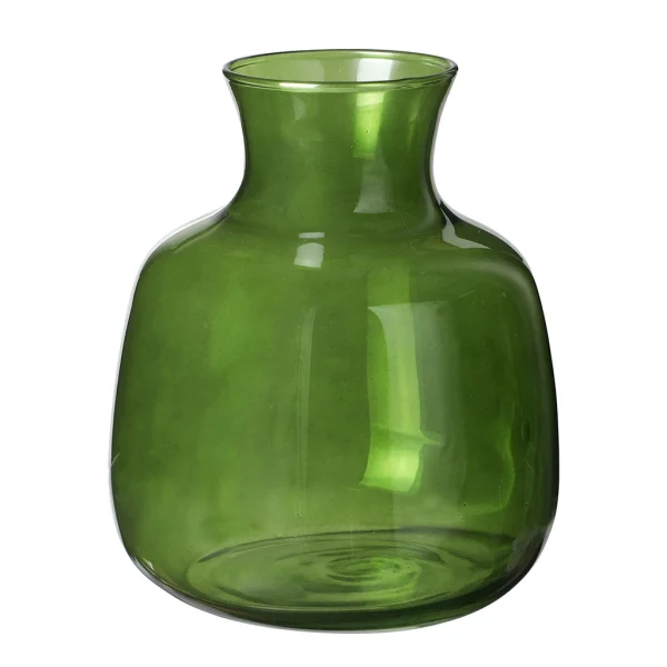 Deco Distrib Vase Vert Olive D17xh20cm – Litka pas cher 1