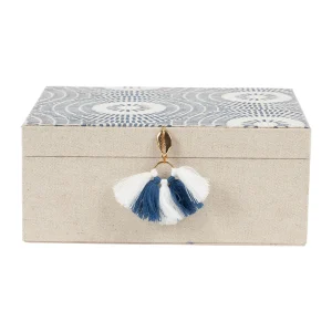 SEMA DESIGN Boite Bijoux Marine Bleu soldes pas cher 10