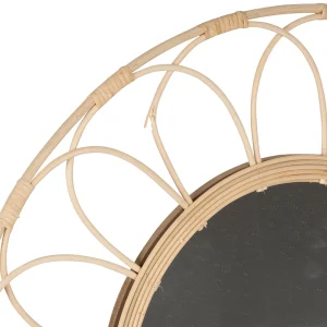 SEMA DESIGN Miroir Rosace Rotin Naturel D62.5cm Satisfait ou Remboursé 7