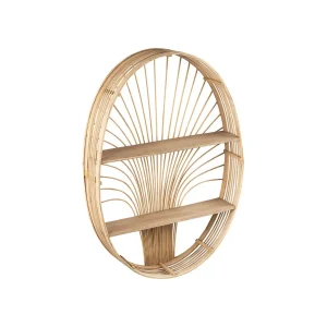 SEMA DESIGN Etagere Murale Flaural Naturel H69cm En Bambou à prix promos 7