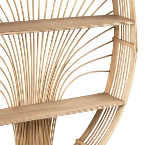 SEMA DESIGN Etagere Murale Flaural Naturel H69cm En Bambou à prix promos 9