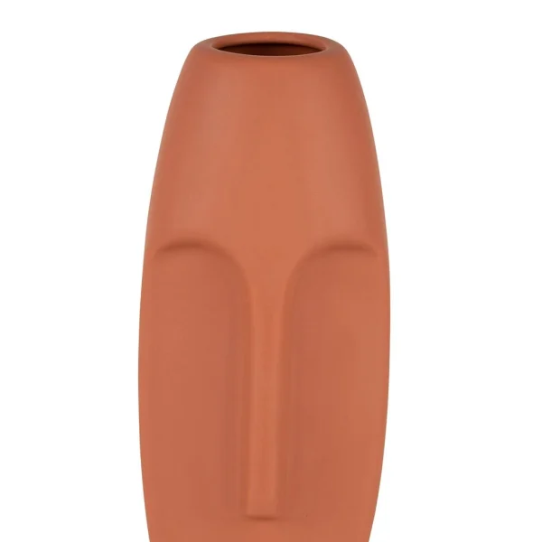 fashion pas cher SEMA DESIGN Vase Face Visage Terracotta En Grès 3