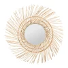 Paris SEMA DESIGN Miroir Cuzco Naturel D50cm En Rotin 8