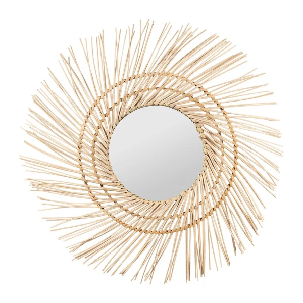 SEMA DESIGN Miroir Cuzco Naturel D50cm En Rotin grossiste en ligne 1