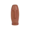 De Qualité SEMA DESIGN Vase Face Terracotta 6X5.5Xh13.5Cm Gres 8