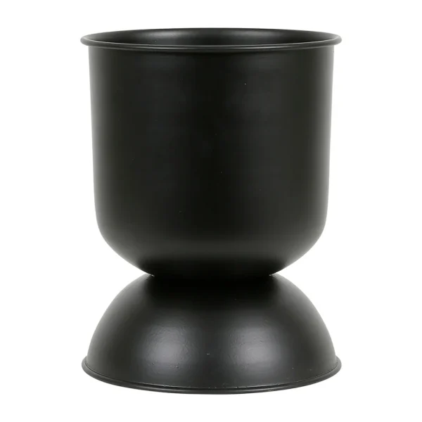 SEMA DESIGN Cache Pot Visag-Arty Noir D25cm fashion pas cher 1