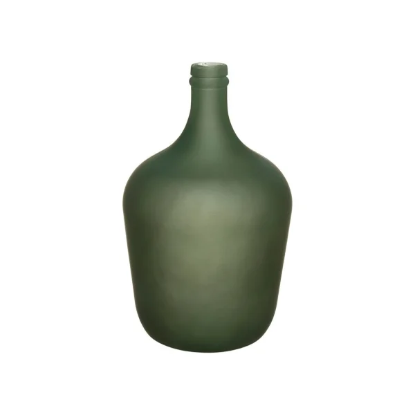 soldes ligne SEMA DESIGN Vase Dame Jeanne Comete Sauge Mat D18xh30cm Verre Recyclé 1