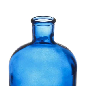 SEMA DESIGN Vase Bouteille Comete Indigo D11.5xh23cm Verre Recyclé marques pas cher 9