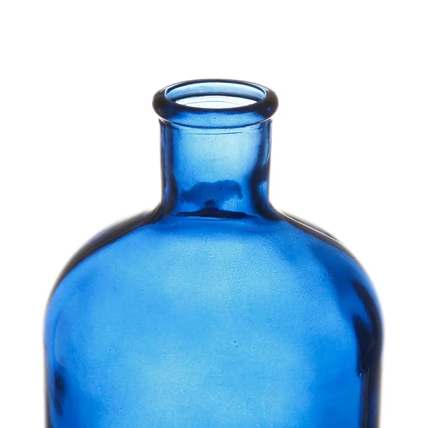 SEMA DESIGN Vase Bouteille Comete Indigo D11.5xh23cm Verre Recyclé marques pas cher 4