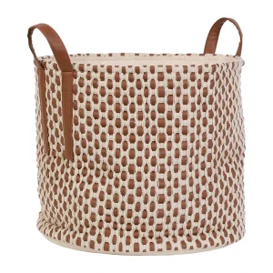 SEMA DESIGN Panier (lot De 2) Courba Terracotta Et Noir soldes pas cher 7