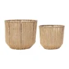 site soldes SEMA DESIGN Cache Pot (lot De 2) Corde Naturel En Jute 5