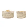 SEMA DESIGN Boite Avec Couvercle (lot De 2) Yaana Naturel En Jonc De Mer Et Jute grande qualité 11