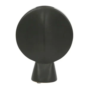 vente chaude SEMA DESIGN Vase Face Noir 14x6xh18cm Gres 7