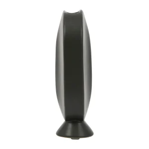 grande qualité SEMA DESIGN Vase Face Noir 9×5.5xh17.5cm Gres 10