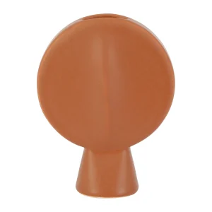 Prestation Et Rapide SEMA DESIGN Vase Face Terracotta 14x6xh18cm Gres 7