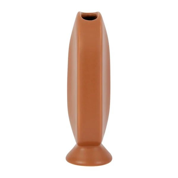 SEMA DESIGN Vase Face Terracotta 9×5.5xh17.5cm Gres Protections acheteurs 4