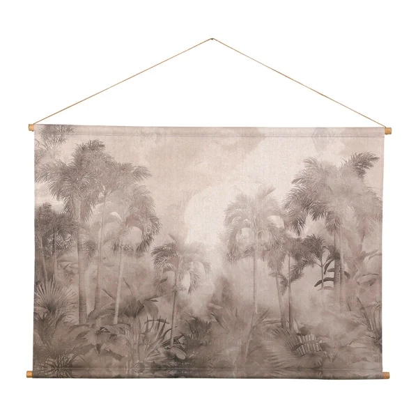 SEMA DESIGN Toile Tropicale Taupe à prix réduits 1