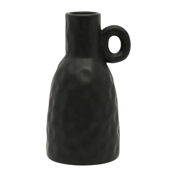 Boutique officielle SEMA DESIGN Vase En Dolomite Noir H20.5cm – Arty Folk 1